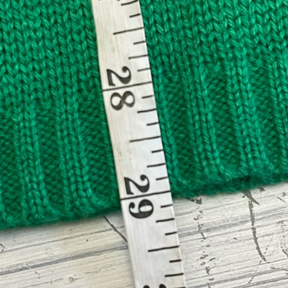 Derek Heart Green Stocking Ugly Christmas Sweater - Picture 5 of 6